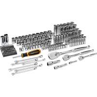 Jeu d'outils manuels pour m&eacute;canicien 90T SAE/MM avec prises 1/4", 3/8” & 1/2" Ontario Packaging