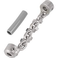 1-1/4" - 1-1/2" Standard Chain Knocker for 1/4" Chain Snake Cable Ontario Packaging