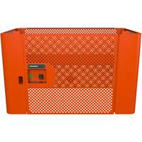 RAILWORKS Mesh Security Panel Single Door Lockable Storage Ontario Packaging