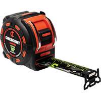 Shockforce NITE EYE Magnetic Tape Measure, 1-1/4" x 16', SAE Graduations Ontario Packaging