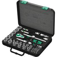 8100 SB 2 Zyklop Speed Ratchet Set, 43 Pcs, 3/8" Drive Size Ontario Packaging
