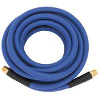 AH3850HY Hybrid Hose, Air, Polyester/Polymer, 3/8" dia. x 50', 300 psi, 1/4 NPT Ontario Packaging