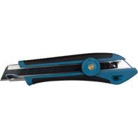 Couteau professionnel de 18 mm, Acier inoxydable, Robuste, Prise en Caoutchouc Ontario Packaging