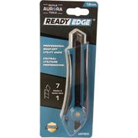 Couteau professionnel de 18 mm, Acier inoxydable, Robuste, Prise en Caoutchouc Ontario Packaging