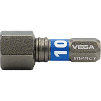 Embout Impactech, Hexagonale, 10 mm, Prise 1/4" Ontario Packaging