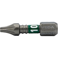 Embout Impactech, Torx inviolable, T-10, Prise 1/4" Ontario Packaging
