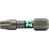 Embout Impactech, Torx inviolable, T-27, Prise 1/4" Ontario Packaging