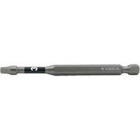 Impactech&reg; Power Bit, Square, #3 Tip, 1/4" Drive Size, 6" Length Ontario Packaging
