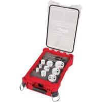 QUIK LOK HOLE DOZER Bi-Metal Kit with PACKOUT Compact Organizer, 12 Pieces Ontario Packaging