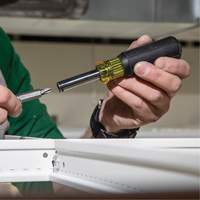 11-in-1 Magnetic Screwdriver / Nut Driver, Cushion Grip Handle Ontario Packaging