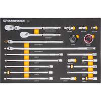 3/8" 90-Tooth Ratchet & Drive Tool Set with Foam Storage Tray Ontario Packaging