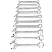 SAE Midget Wrench Set, Combination, 10 Pieces, Imperial Ontario Packaging