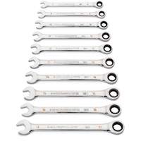 90-Tooth 12 Point Wrench Set, Ratcheting Combination, 12 Pieces, Metric Ontario Packaging