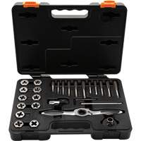 SAE Ratcheting Tap & Die Set, 27 Pieces Ontario Packaging