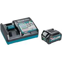 Trousse de d&eacute;marrage avec chargeur rapide et batterie 2.5Ah 40Vmax XGT , 40 V, Lithium-ion Ontario Packaging