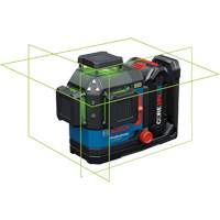 360 Connected Green-Beam Three-Plane Leveling and Alignment Laser Ontario Packaging