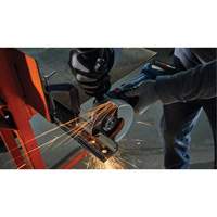 Rectifieuse angulaire sans balais avec interrupteur coulissant, Roue de 4-1/2", 18 V Ontario Packaging