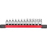 Jeu de douilles longues &agrave; embouts SAE, Hexagonale, Prise 1/4", 12 mr Ontario Packaging