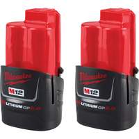 Batteries compactes M12 REDLITHIUM CP2.0, Lithium-ion, 12 V, 2 Ah Ontario Packaging