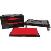 3-Piece Arx&reg; Dolly with Swivel Casters Set, 23-1/10" x 15" x 13-2/5", Black Ontario Packaging