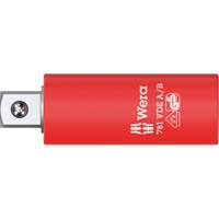 Adaptateur isol&eacute; VDE A/B, Prise 1/4", Douille 3/8", 2,78" lo, Sph&eacute;rique Ontario Packaging