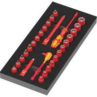 Foam Insert 8007 A VDE Zyklop VDE Ratchet Set 1, 1000 V, 30 Pcs Ontario Packaging
