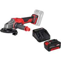 Professional Cordless Angle Grinder with 4Ah PXC Battery & Charger Starter Kit, 5" Wheel, 18 V Ontario Packaging