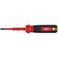 Tournevis &agrave; embouts interchangeables &agrave; tige articul&eacute;e isol&eacute; 1000 V, 2-en-1, 8-4/5" lo, Prise Coussin&eacute;e Ontario Packaging