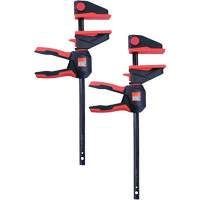 One-Hand Bar Trigger Clamps with 360° Rotating Handle Set, 12" (304.8 mm) Ontario Packaging