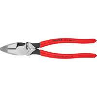 High Leverage Lineman's Pliers New England with Fish Tape Puller & Crimper Ontario Packaging