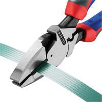 High Leverage Lineman's Pliers New England with Fish Tape Puller, Crimper & KNIPEXTEND Handle Ontario Packaging