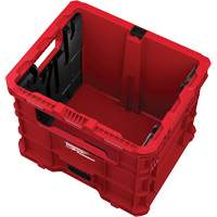 Bac distributeur de fils XL PACKOUT, 15-3/4" x 18-5/8" x 15", Noir/Rouge Ontario Packaging