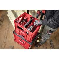 Caisse Packout, 15-3/4" x 18-5/8" x 15", Noir/Rouge Ontario Packaging