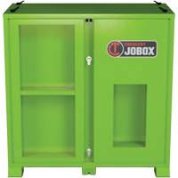 Armoire de rangement d'&eacute;PI sur place, Acier, Vert lime haute visibilit&eacute; Ontario Packaging