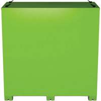 Armoire de rangement d'&eacute;PI sur place, Acier, Vert lime haute visibilit&eacute; Ontario Packaging