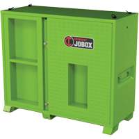 Armoire de rangement d'&eacute;PI sur place, Acier, Vert lime haute visibilit&eacute; Ontario Packaging