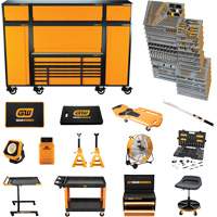 MEGAMOD Mechanics Tool Set in Premium Modular Foam Trays with Tool Storage & Shop Equipment, 1858 Pieces Ontario Packaging