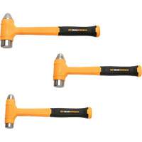 Dead Blow Ball Pein Hammer Set, 3 Pieces Ontario Packaging