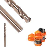 SST+ Jobbers Drill Bit, High Speed Steel, 27/64", 5-9/16" L, 3-11/16" Flute, 135° Point Angle Ontario Packaging