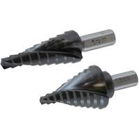 Multi-Step™ Drill Bit, 1/4" - 1-3/8" , 1/8" Increments, High Speed Steel TCO323 | Ontario Packaging