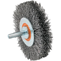 Brosse mont&eacute;e &agrave; fil, 1-3/8" dia., Fils 0,008", Arbre 1-1/4" Ontario Packaging