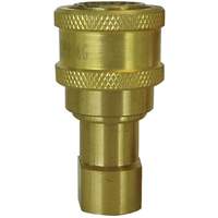 Hydraulic Quick Coupler - Brass Manual Coupler UP284 | Ontario Packaging