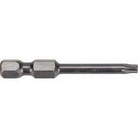 1/4" Torx&reg; Power Bits, Torx, T-5 Tip, 1/4" Drive Size, 1-15/16" Length Ontario Packaging