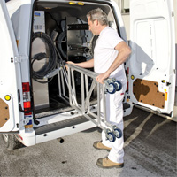 &eacute;chafaudages mobiles - &eacute;chafaudage Mini, Cadre Aluminium, 42" p x 48-1/2" h Ontario Packaging