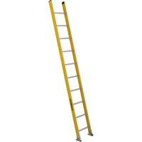 Industrial Extra Heavy-Duty Straight Ladders (5600 Series), 10', Fibreglass, 375 lbs., CSA Grade 1AA VC269 | Ontario Packaging