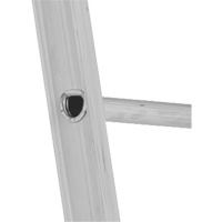 Industrial Heavy-Duty Extension/Straight Ladders, 8', Aluminum, 300 lbs., CSA Grade 1A Ontario Packaging