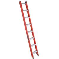 FH1000 Series Industrial Heavy-Duty Shelf Ladders, 8', Fibreglass, 300 lbs., CSA Grade 1A VD229 | Ontario Packaging