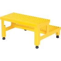 Adjustable Step-Mate Stand, 2 Step(s), 23-13/16" W x 22-7/8" L x 15-1/4" H, 500 lbs. Capacity VD446 | Ontario Packaging