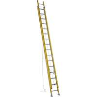 Extension Ladder, 375 lbs. Cap., 29' H, Grade 1AA VD536 | Ontario Packaging