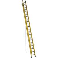 Extension Ladder, 300 lbs. Cap., 35' H, Grade 1AA VD537 | Ontario Packaging